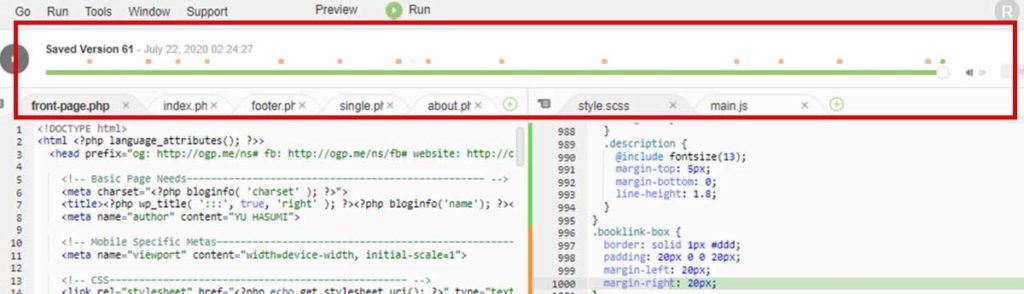 Show File Revision History